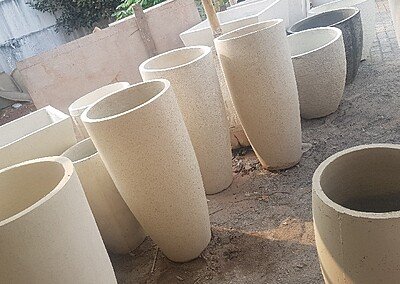 pot bahan teraso