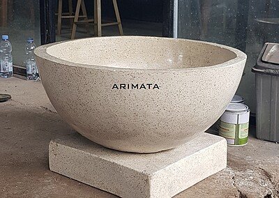 harga pot terrazzo
