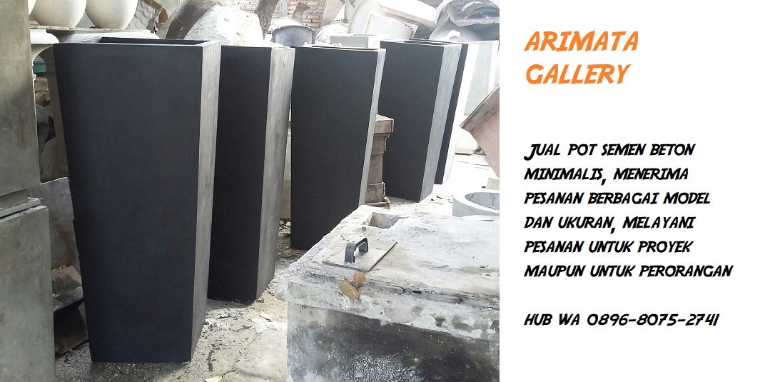 Informasi Harga Pot Semen Di Jakarta / DKI