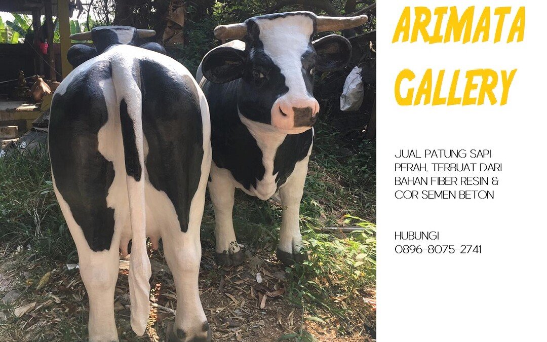 Gambar Harga Patung Sapi Perah