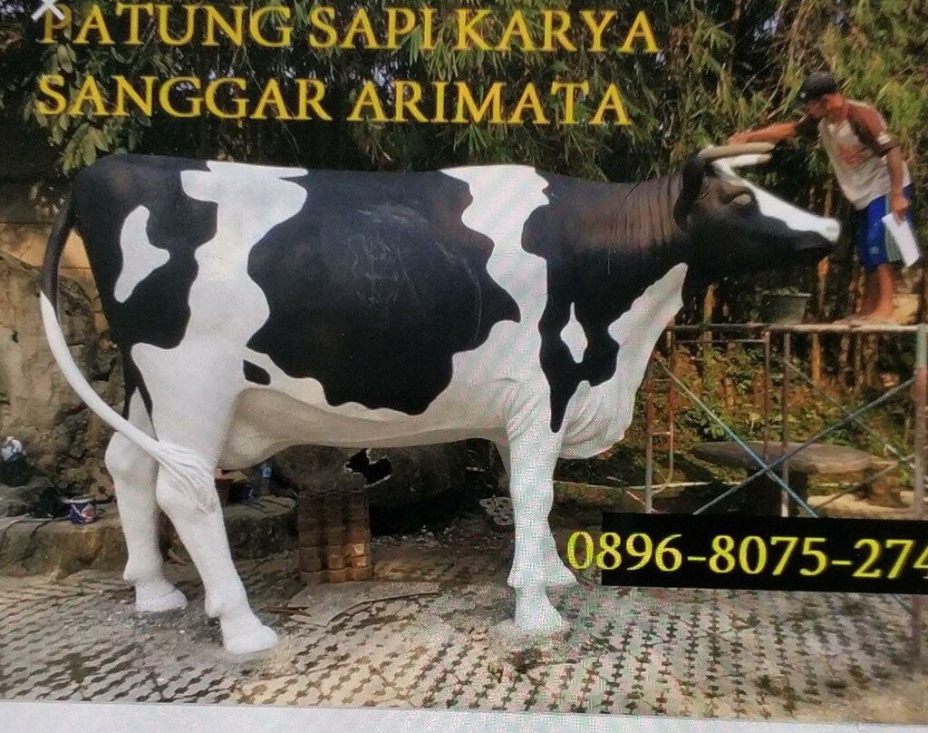 gambar patung sapi perah
