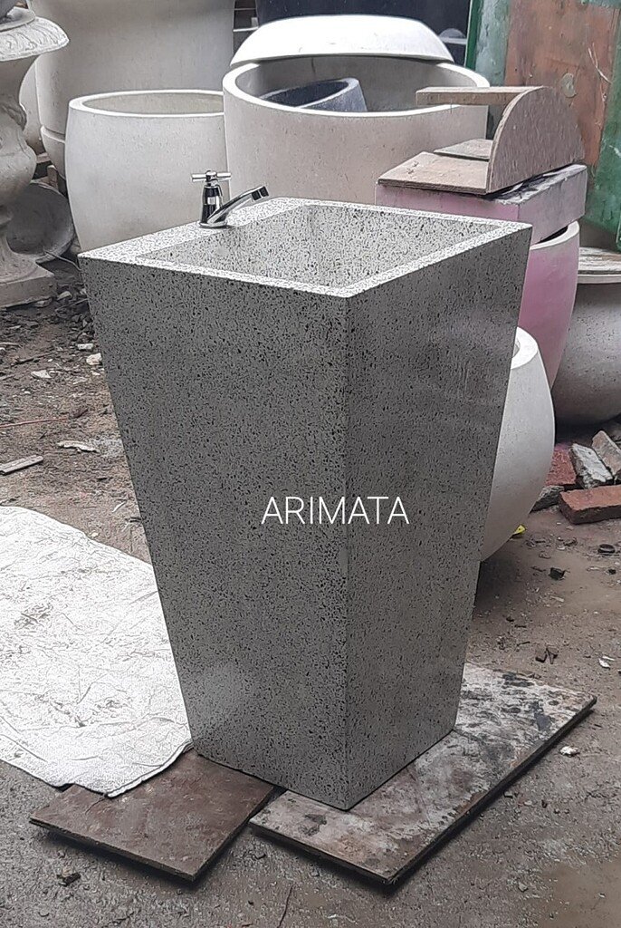 jual wastafel teraso piramid