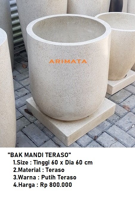 harga bak mandi teraso