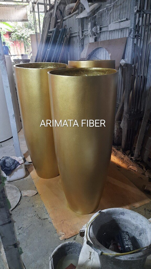 pot fiber resin pot fiber resin