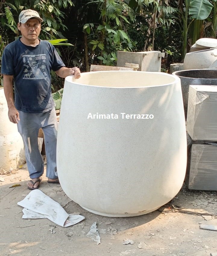 harga pot teraso ukuran besar