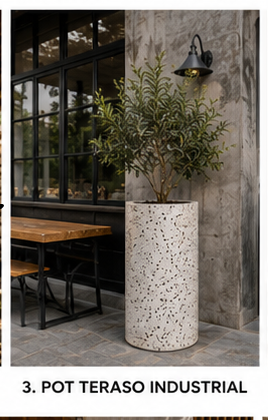 pot teraso industrial