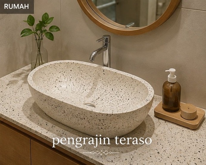 wastafel teraso minimalis