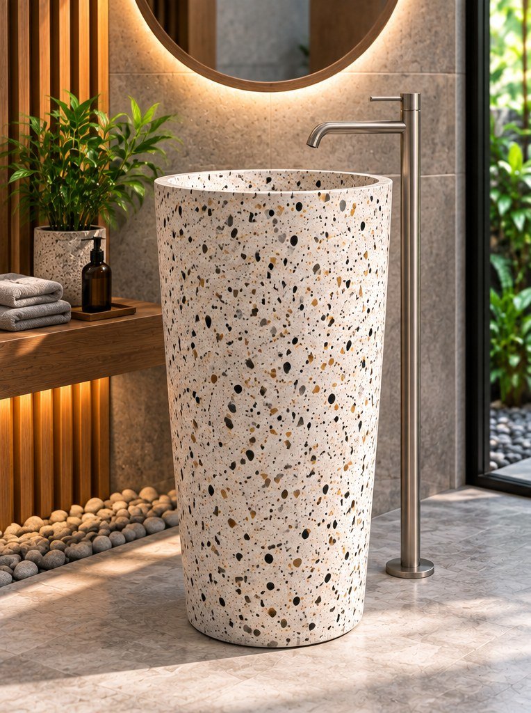 wastafel teraso untuk rumah dan proyek